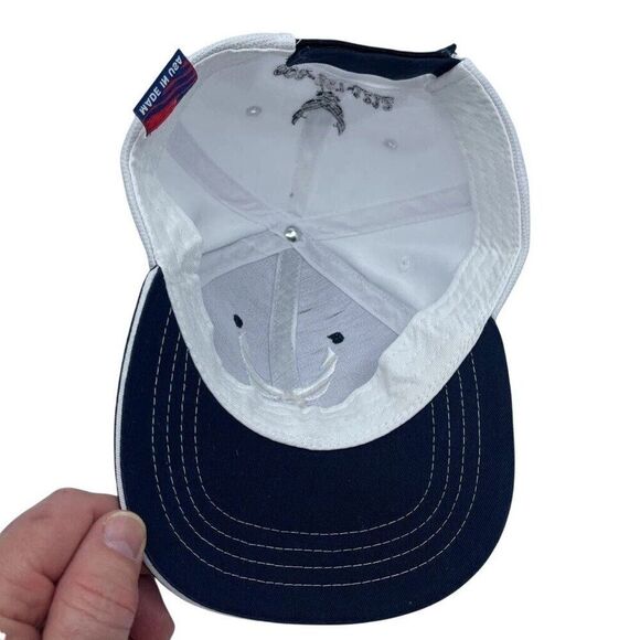 Air Force Reserve  Unisex Baseball Cap Blue White  Hook Loop 6 Panel OS Reserve - Picture 8 of 9